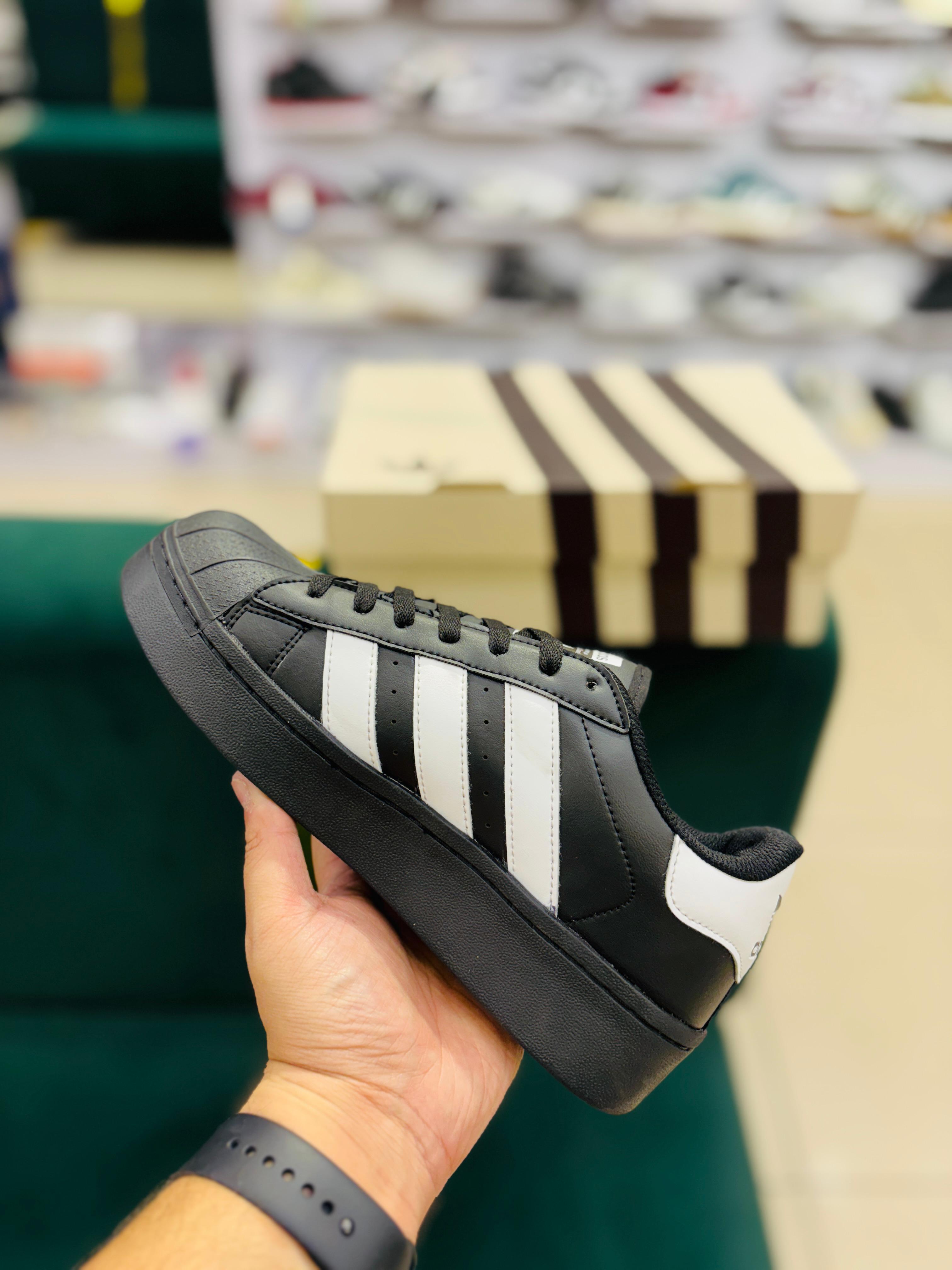 ADI SUPERSTR - BLACK