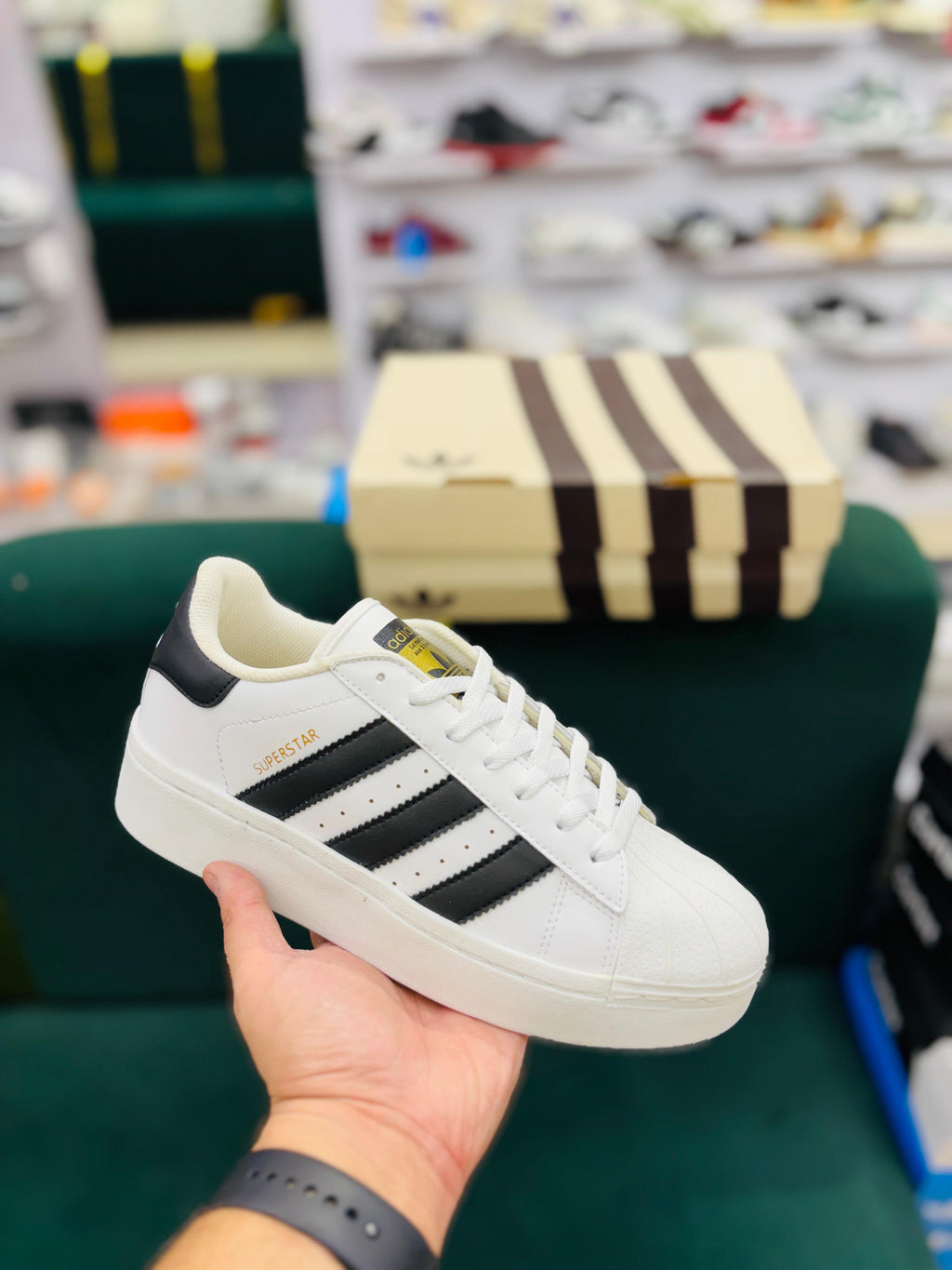 ADI SUPERSTR - WHITE