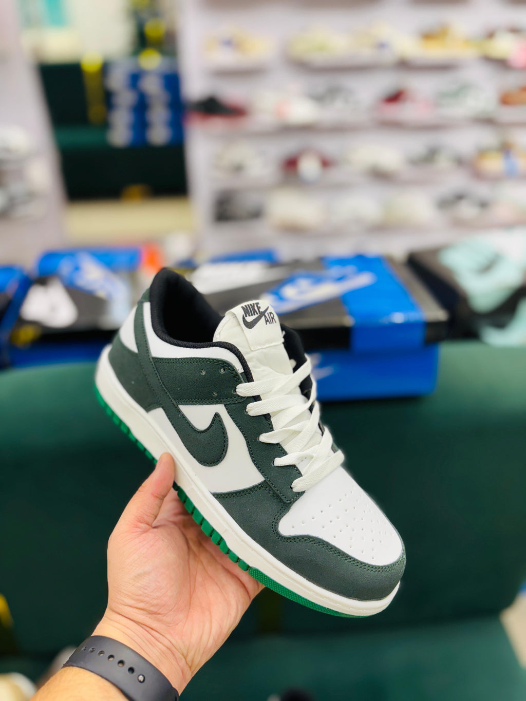 N DUNKK SB - DARK GREEN