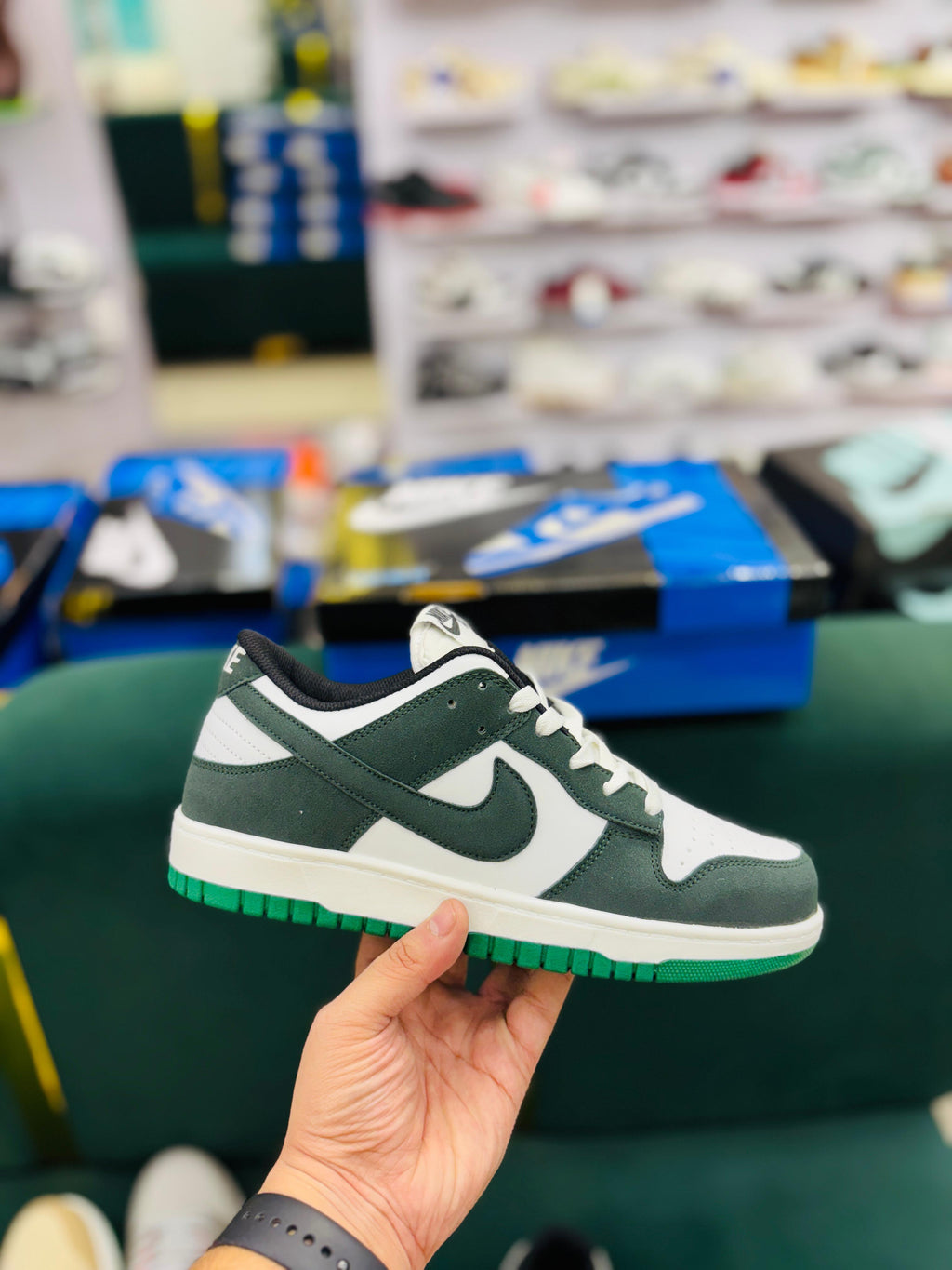 N DUNKK SB - DARK GREEN
