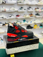 RETRO 4 - BLACK RED