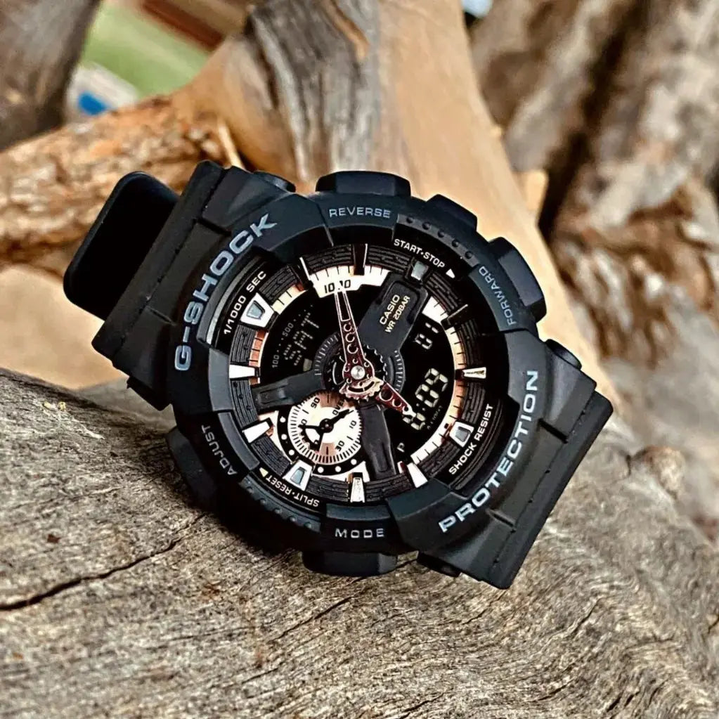GSHCK GA110 BLACK WITH GOLD