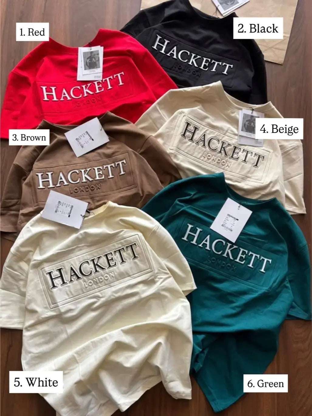 HACKTT ROUND PARTY TEE 6461