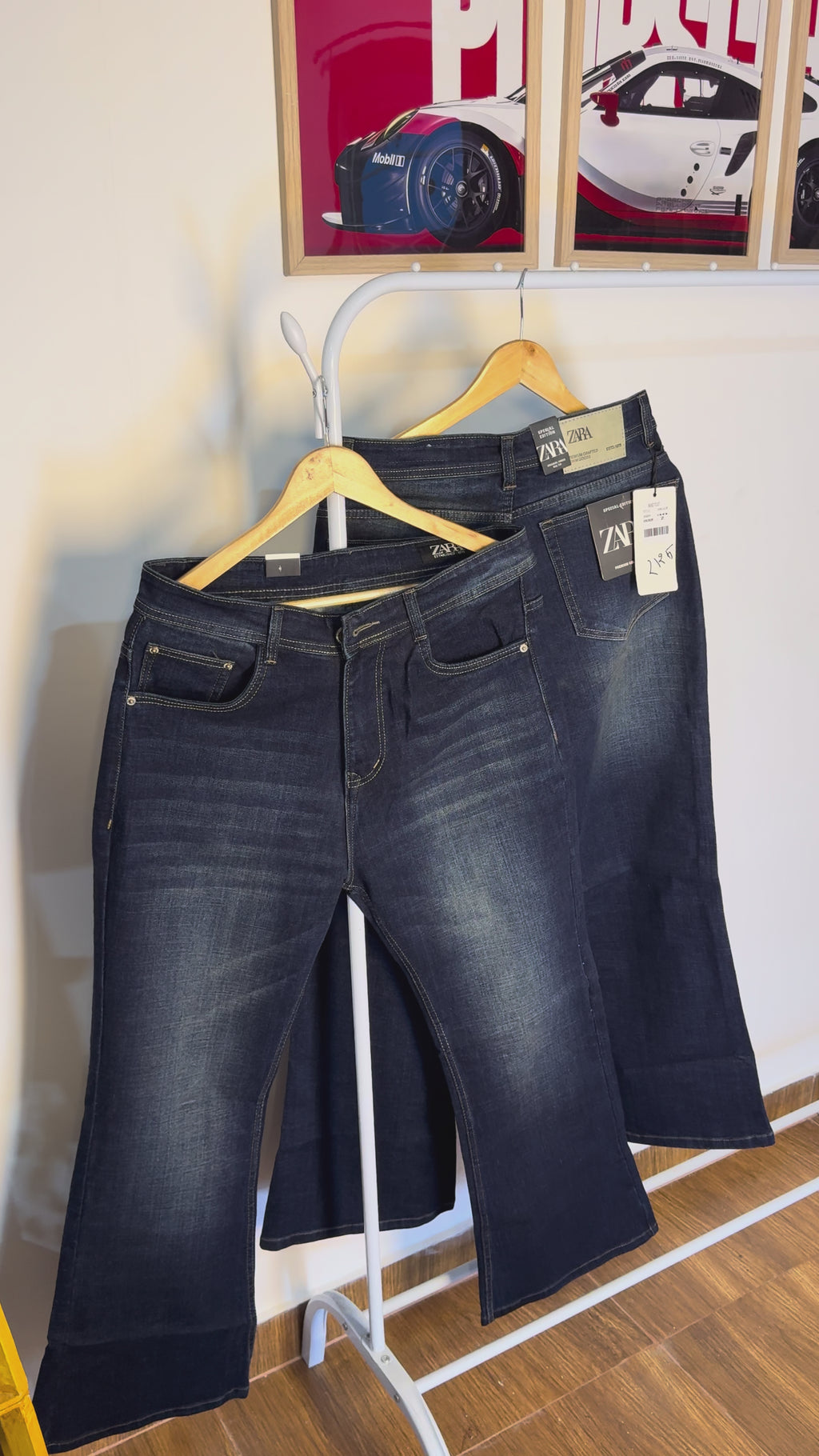ZR BLUE FADED BOOTCUT JEANS 2125