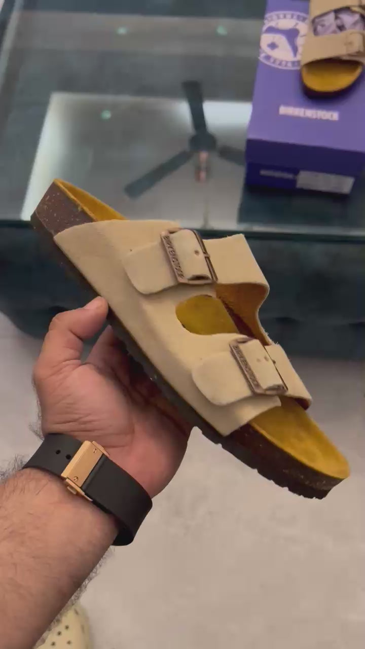 BRKNSTCK DUAL STRAP (BEIGE)
