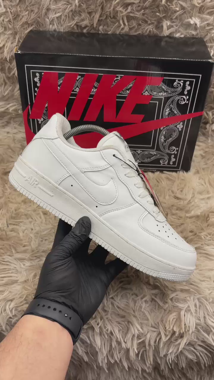 N AF1 WHITE