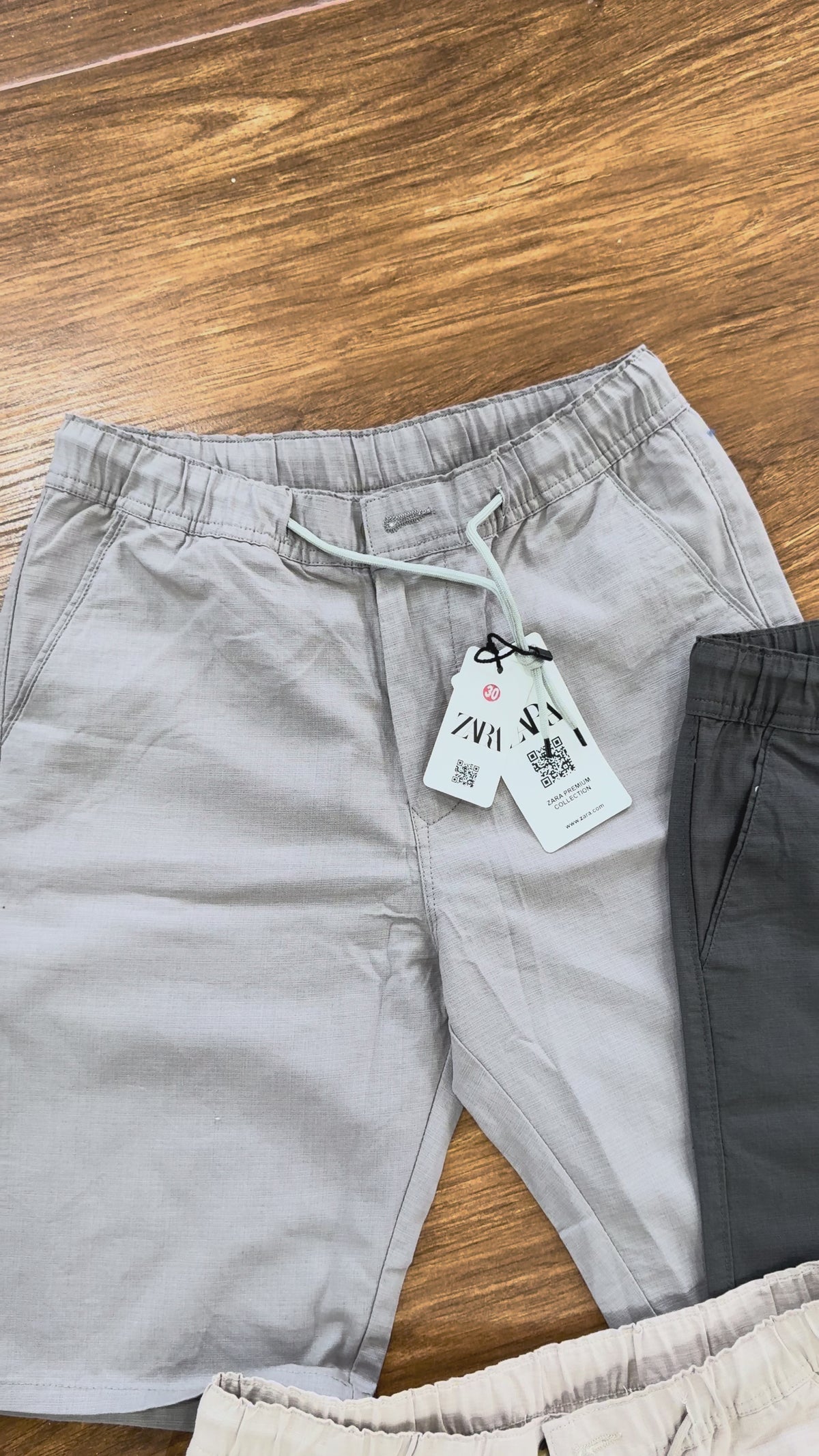 LINEN SHORTS 046