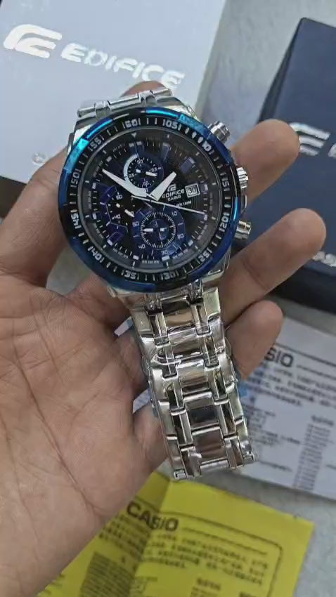 CSI0 EFR 539 WATCH - SILVER BLUE