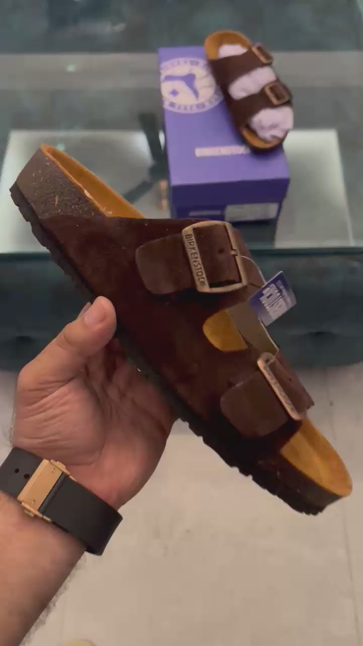 BRKNSTCK DUAL STRAP (VAL BROWN)