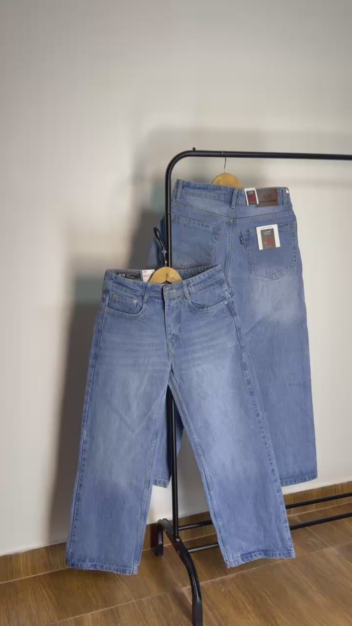 HM SKYBLUE BAGGY JEANS 2105