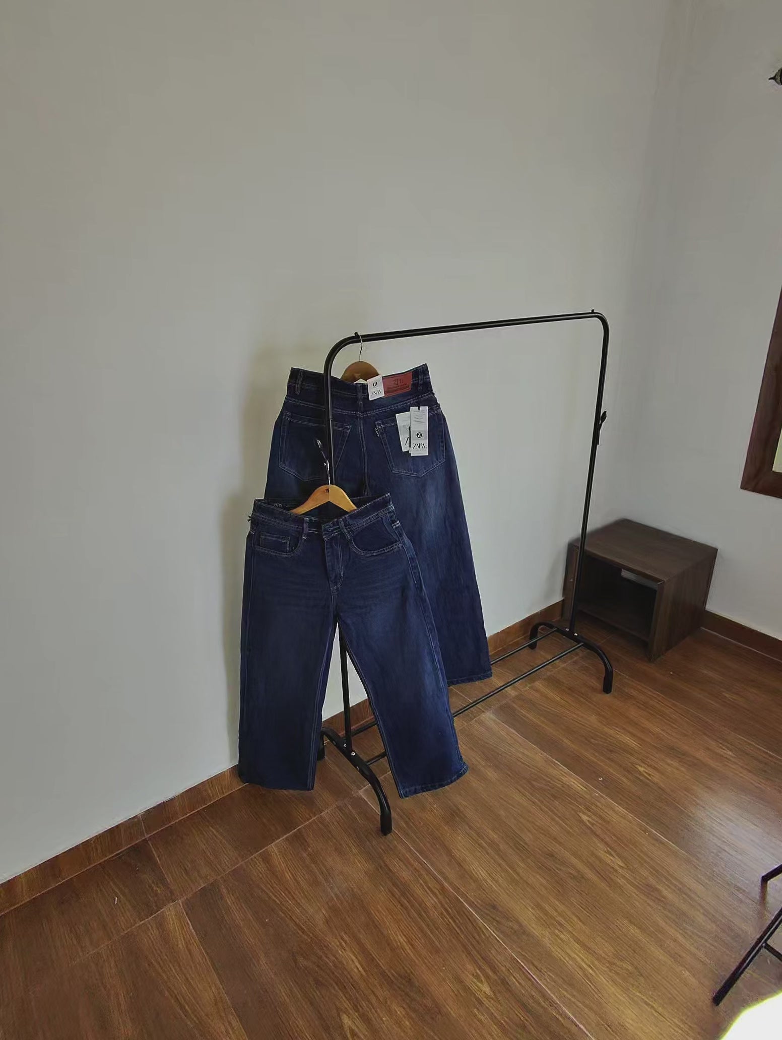 ZRA DENIM BLUE BAGGY JEANS 2110