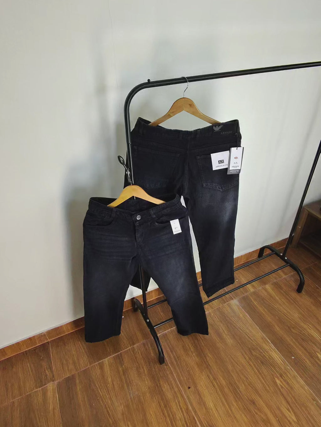 ZRA JET BLACK FADED BAGGY JEANS 2111 (PREMIUM & STRETCHABLE)