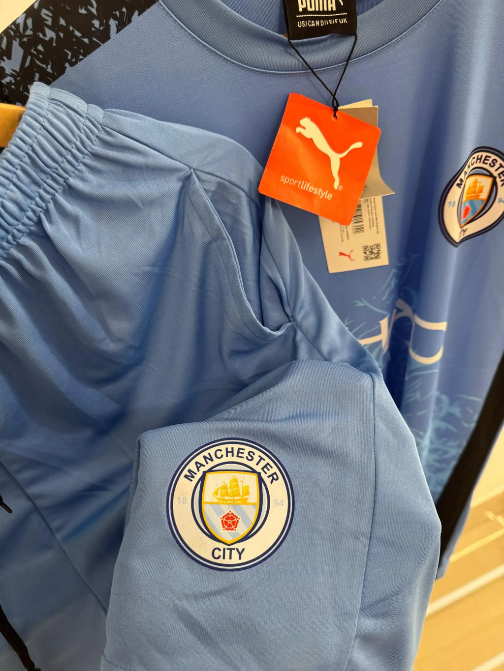 MAN CITY JERSEY SET