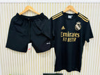 REAL MADRD BLACK JERSEY SET (SALE)